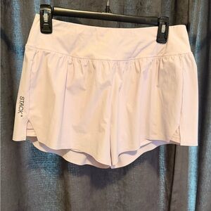 Women's Light Purple STACK Athletics Shorts